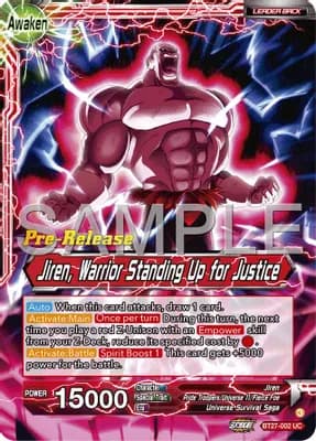 Jiren // Jiren, Warrior Standing Up for Justice