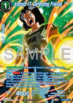 Android 17, Defending Friends (Premium Alt-Art Set 2025 Vol.1)