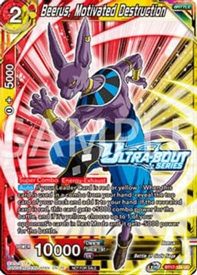 Beerus, Motivated Destruction (Event Pack 17)