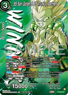 SS Son Goten & SS Trunks, Partners (Tournament Pack Vol.12) (Winner)