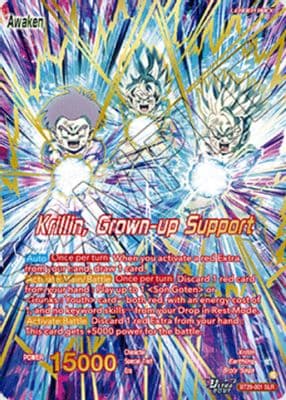 Krillin // Krillin, Grown-up Support (SLR)