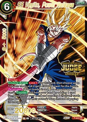 SS Vegito, Power Release (Judge Pack Vol.18) (Store)