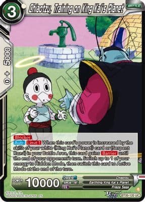 Chiaotzu, Training on King Kai's Planet